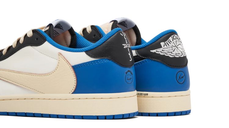 JORDAN 1 LOW X TRAVIS SCOTT X FRAGMENT imagen 3