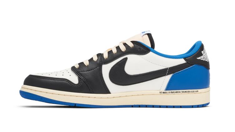 JORDAN 1 LOW X TRAVIS SCOTT X FRAGMENT imagen 5
