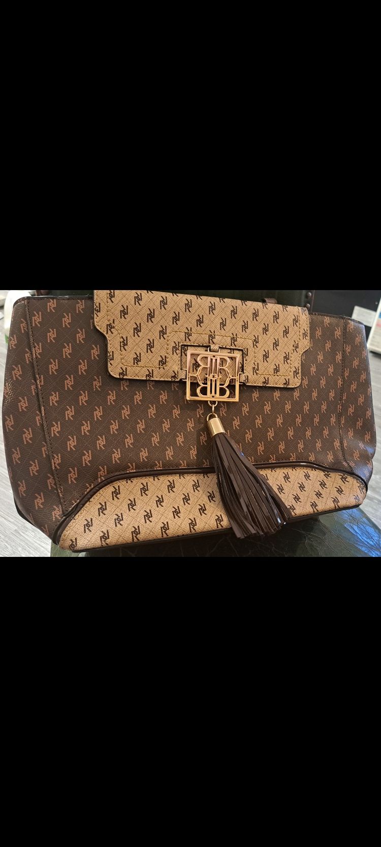 Dooney & Bourke Dooney & Bourke Brown Patterned Handbag product image