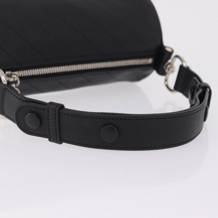 GUCCI Blondy Shoulder Bag Leather Black Silver 700170 Auth 210996V - Jerrillo image 7