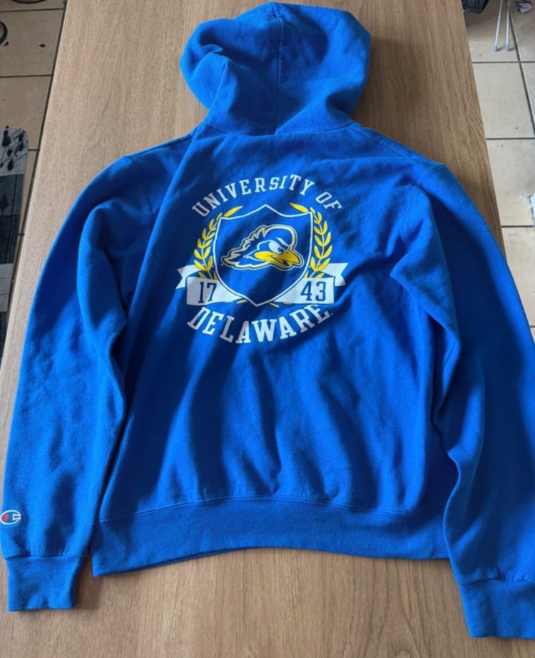 Immagine di Champion Blue Hoodie Delaware Blue Hens 7