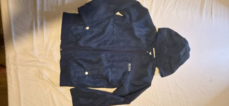 Kids Hugo Boss Navy Blue Hooded Jacket boys age 8 years image 2