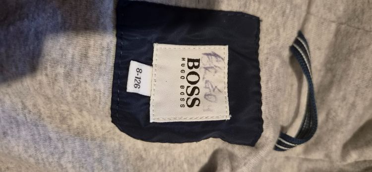 Kids Hugo Boss Navy Blue Hooded Jacket boys age 8 years image 3