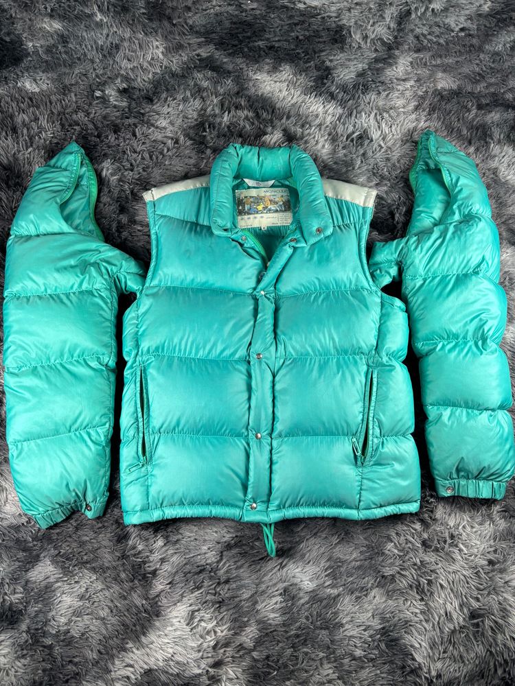 Moncler Grenoble piumino braccia rimovibili Anni 90 