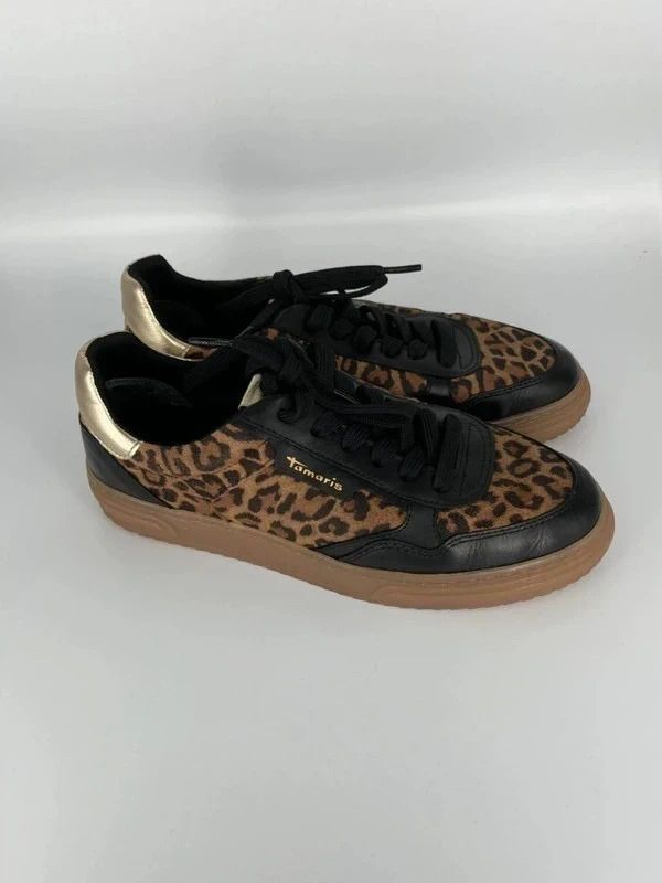 Tamaris Leopard Comb - Size 39 2