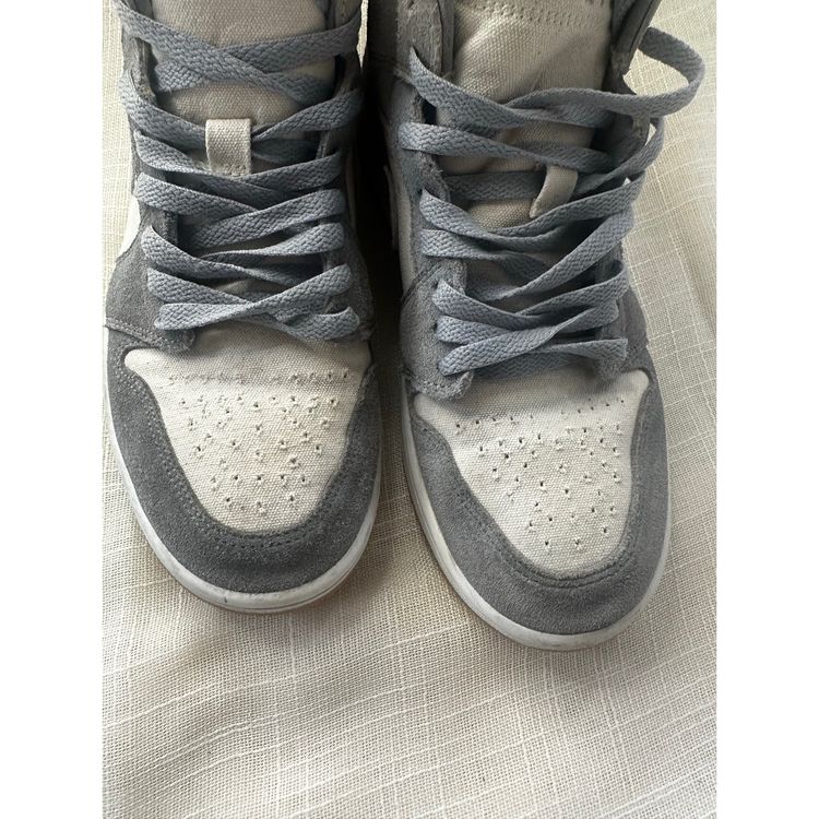 Sneakers Air Jordan 1 Mid SE "Canvas / Grey" / Nike Air Jordan 1 Mid SE Sail Grey / Air Jordan 1 Mid image 6