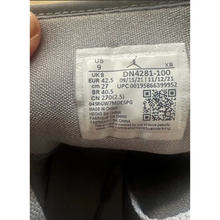 Sneakers Air Jordan 1 Mid SE "Canvas / Grey" / Nike Air Jordan 1 Mid SE Sail Grey / Air Jordan 1 Mid image 2