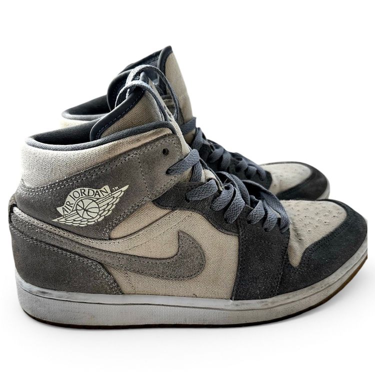 Sneakers Air Jordan 1 Mid SE "Canvas / Grey" / Nike Air Jordan 1 Mid SE Sail Grey / Air Jordan 1 Mid image 1