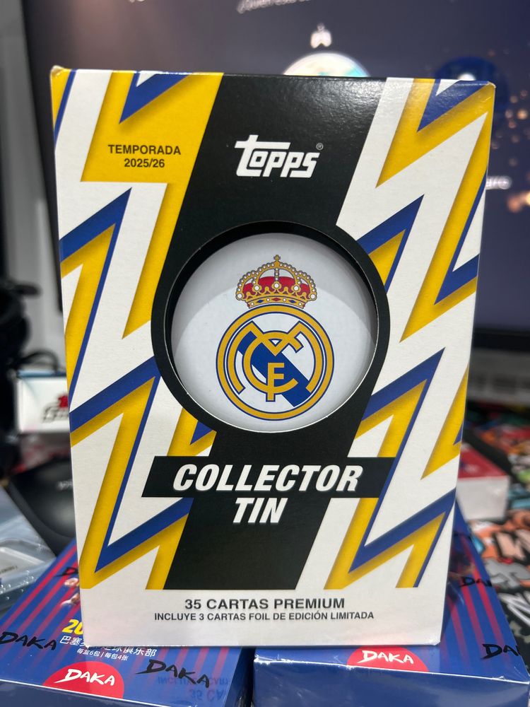 Topps Real Madrid Collector Tin