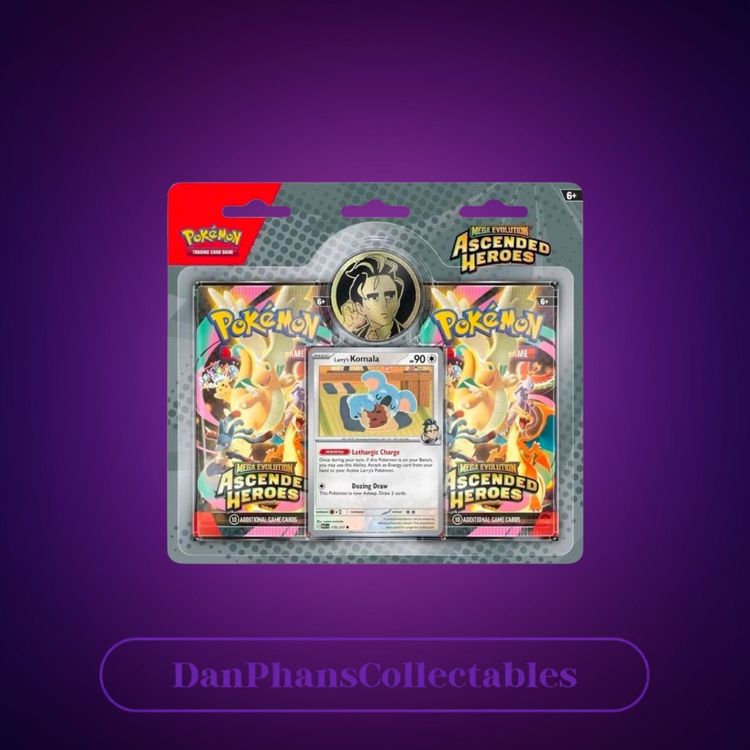 Pokémon Mega Evolution Ascended Heroes 2 Pack Blister