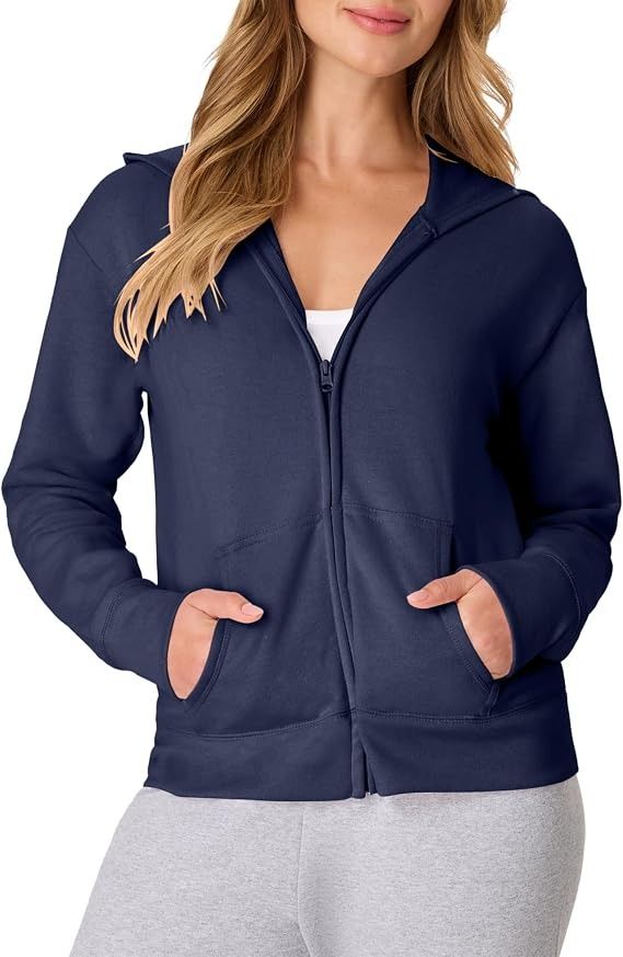 Other Navy Blue Zip-Up Hoodie product image