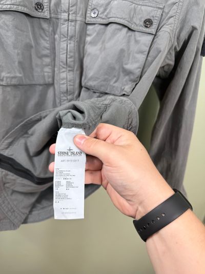 Stone Island Grey Overshirt 5
