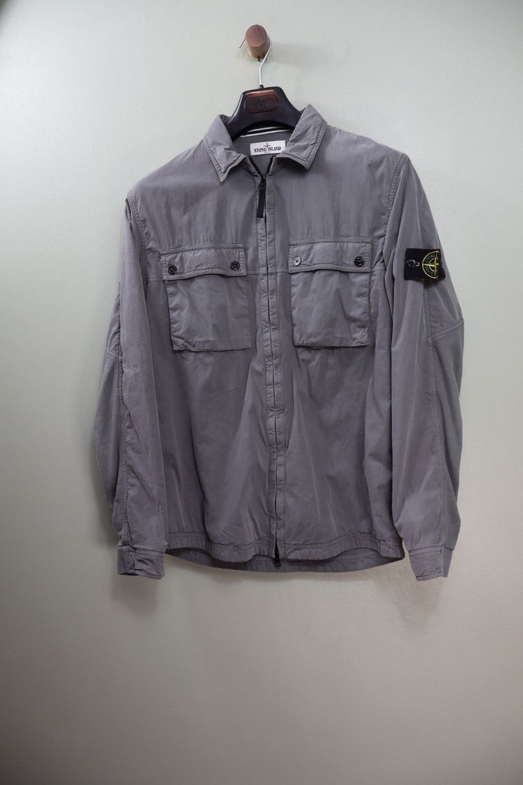 Stone Island Grey Overshirt 4
