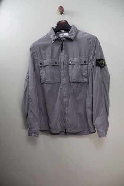 Stone Island Grey Overshirt 4