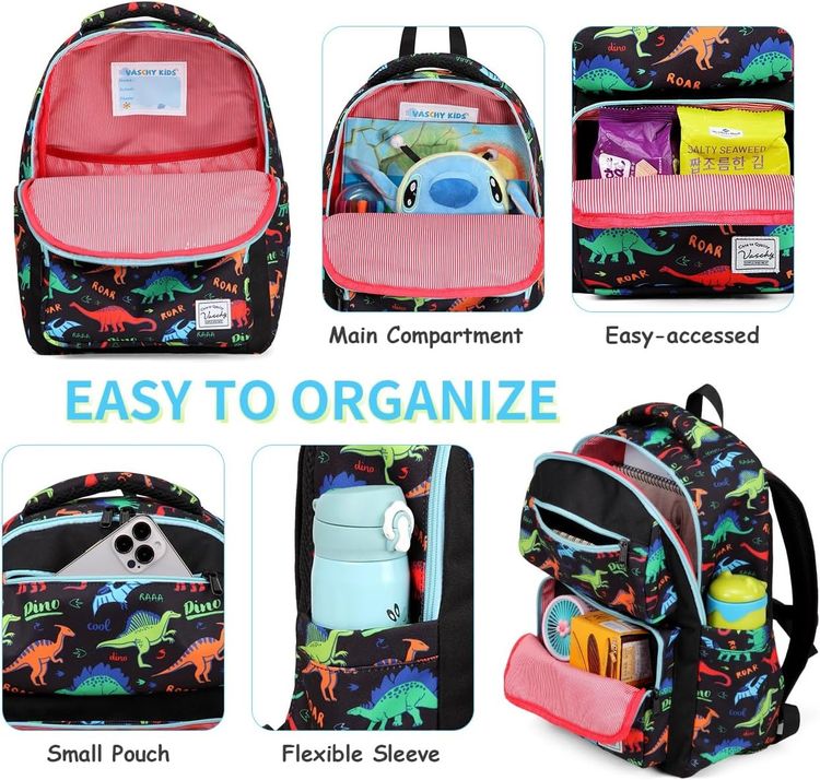 Dinosaur Print Backpack image 4