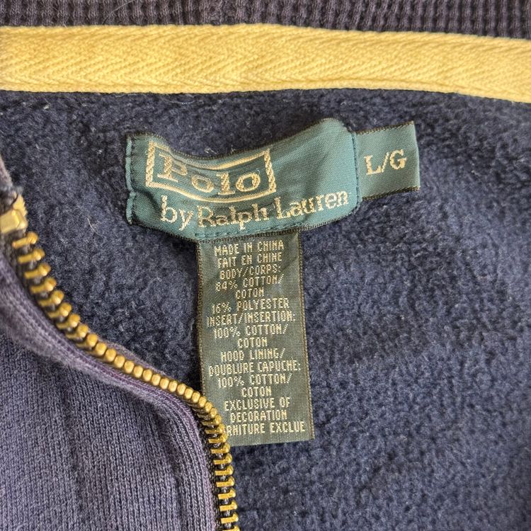 Polo Ralph Lauren Full-Zip Hoodie Navy image 9
