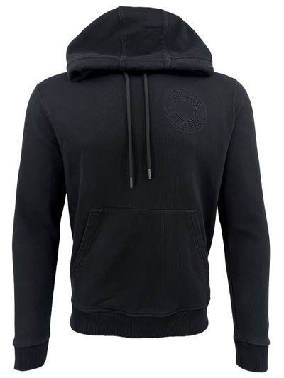 Burberry Embroidered Logo Hoodie - Black (454839233)