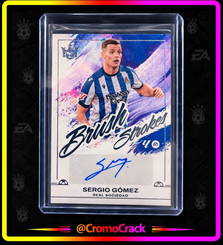 AUTO/ Sergio Gómez Brush Strockers Panini Pitch Kings 2026 image 1