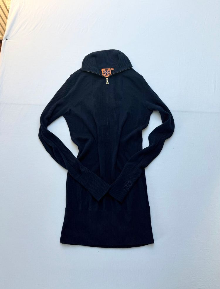 Other Black Long Sleeve Zip-Up Dress product image