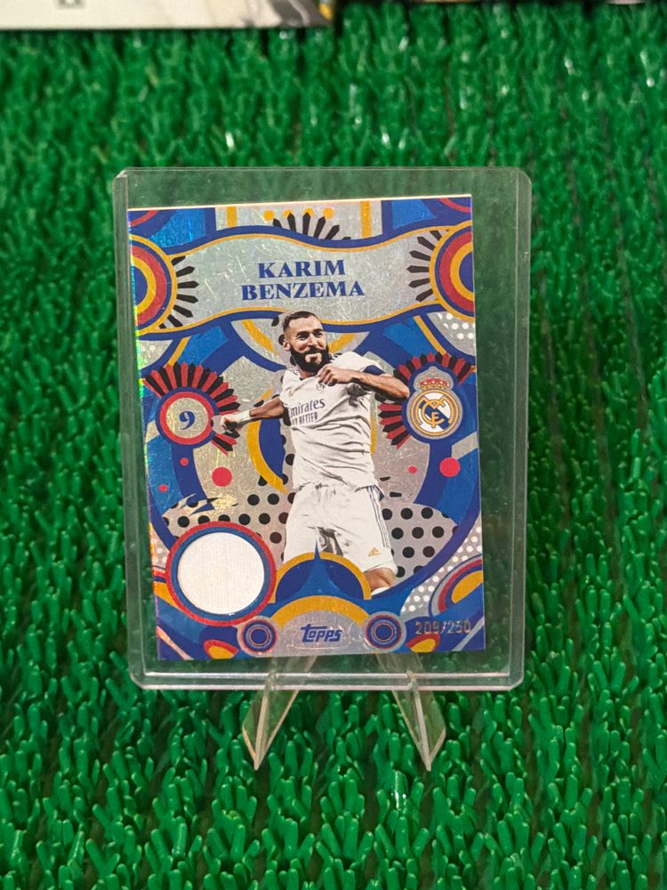 Topps Karim Benzema Parche /299 product image