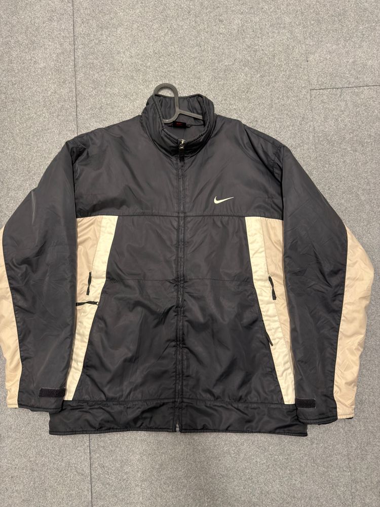 Nike Black And Beige Jacket Vintage