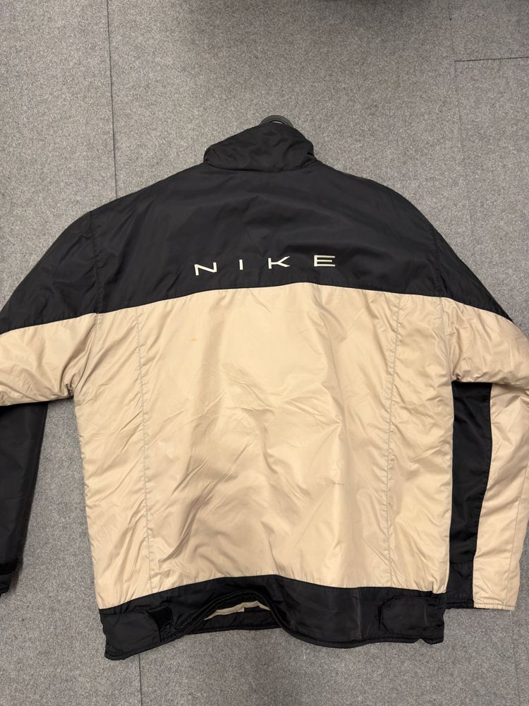 Nike Black And Beige Jacket Vintage imagen 3