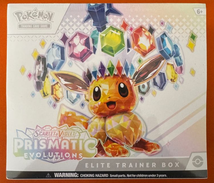 Pokémon Scarlet & Violet Prismatic Evolutions Elite Trainer Box