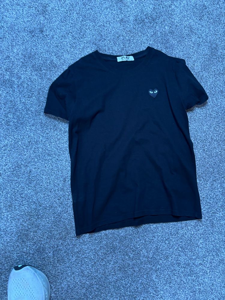 Comme Des Garçons Play Black T-Shirt