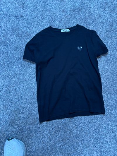 Comme Des Garçons Play Black T-Shirt