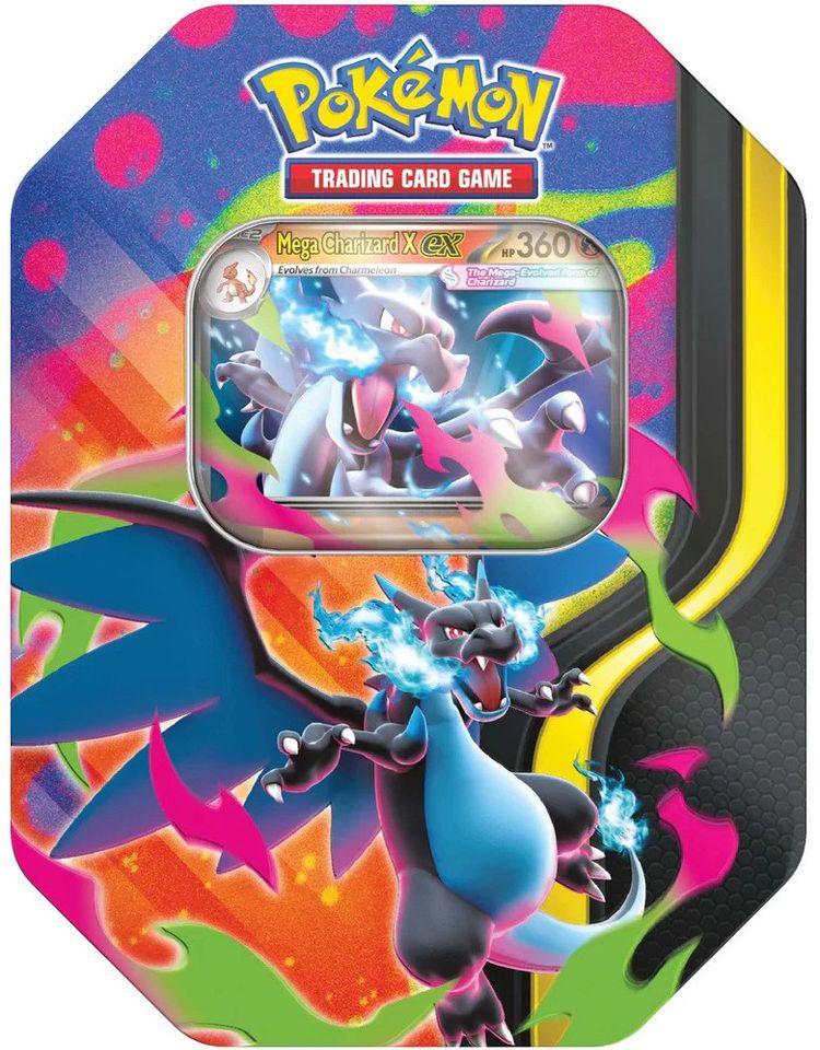 Pokémon Trading Card Game Mega Charizard X Ex Tin