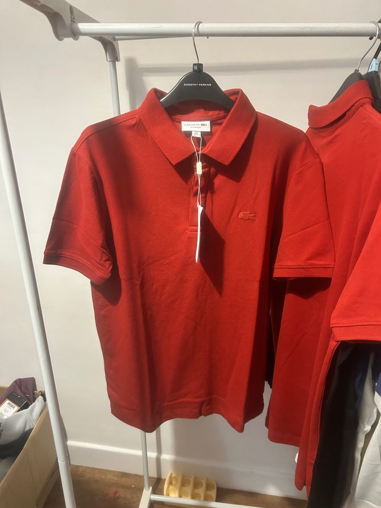 Lacoste Red Polo Shirt