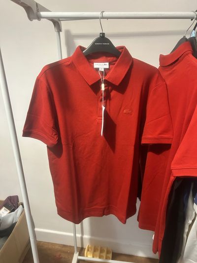 Lacoste Red Polo Shirt