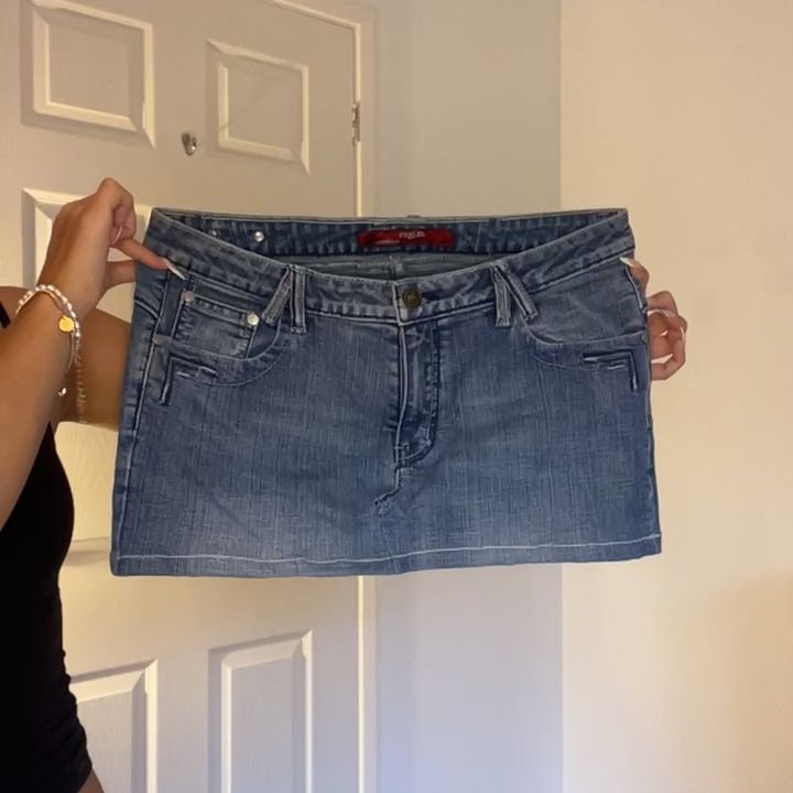 Other low waist denim skirt . brand- pnp product image