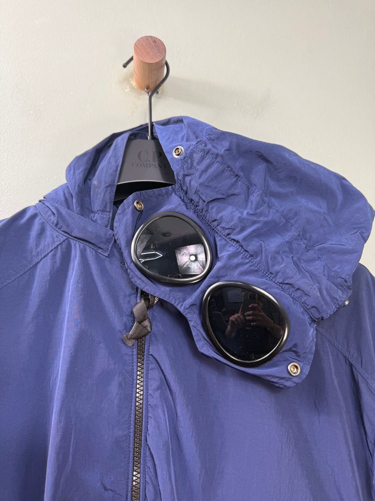 C.P. Company Navy Chrome Goggle Jacket imagen 6