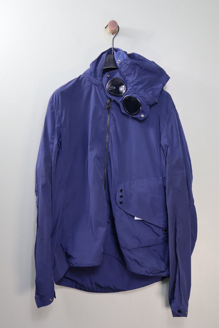 C.P. Company Navy Chrome Goggle Jacket imagen 5