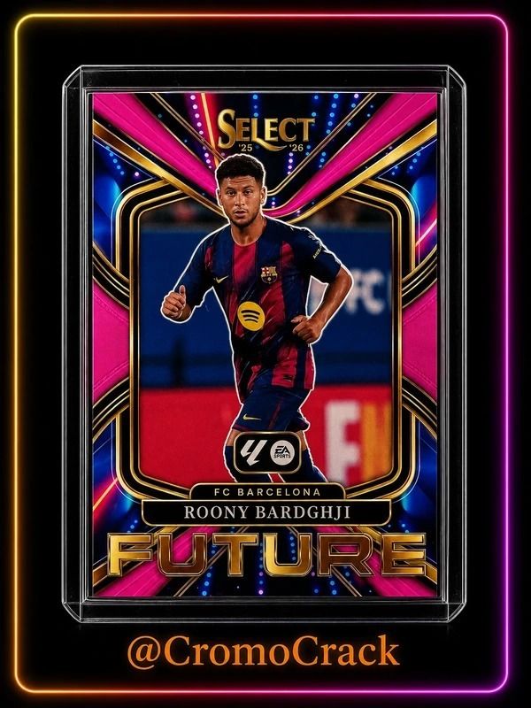 Roony Bardghji Future /25 – Panini Select LaLiga 2025/26