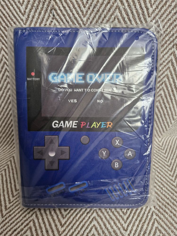 Blue Game Boy Card Binder