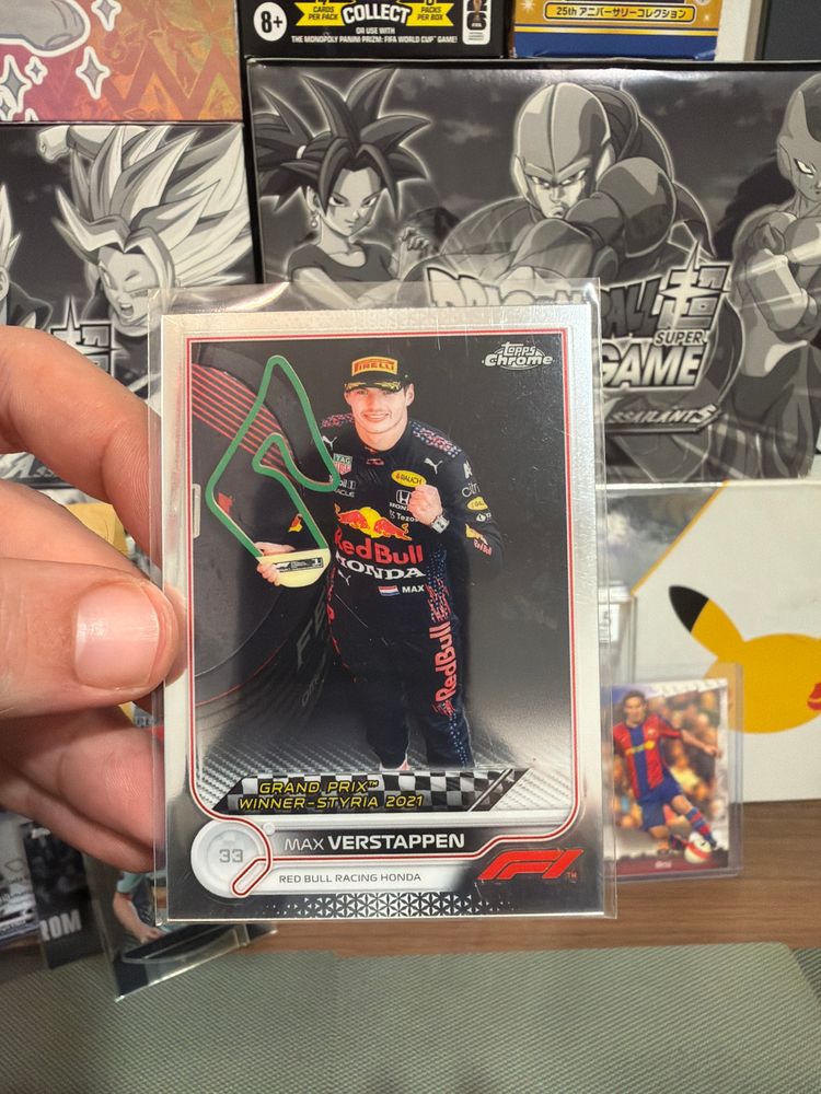 Topps Max Verstappen Topps Chrome product image