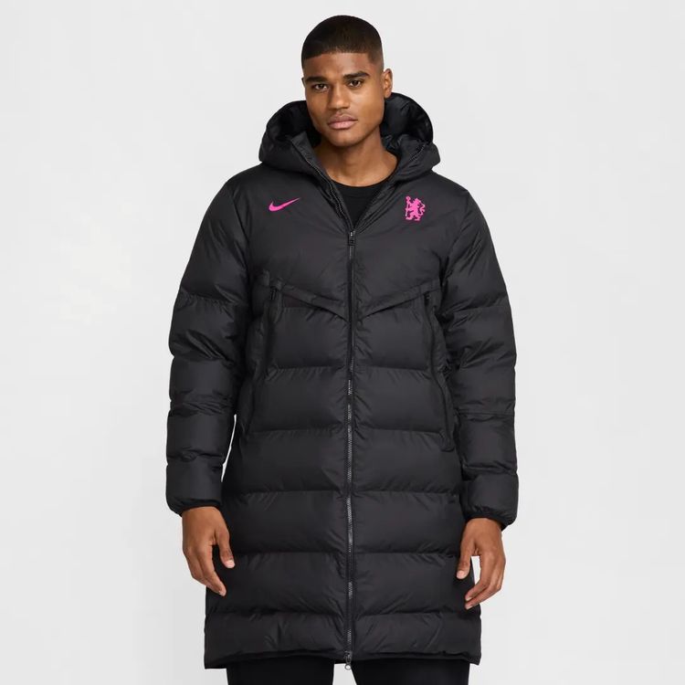 Nike Strike Primaloft Long Black Puffer Mens