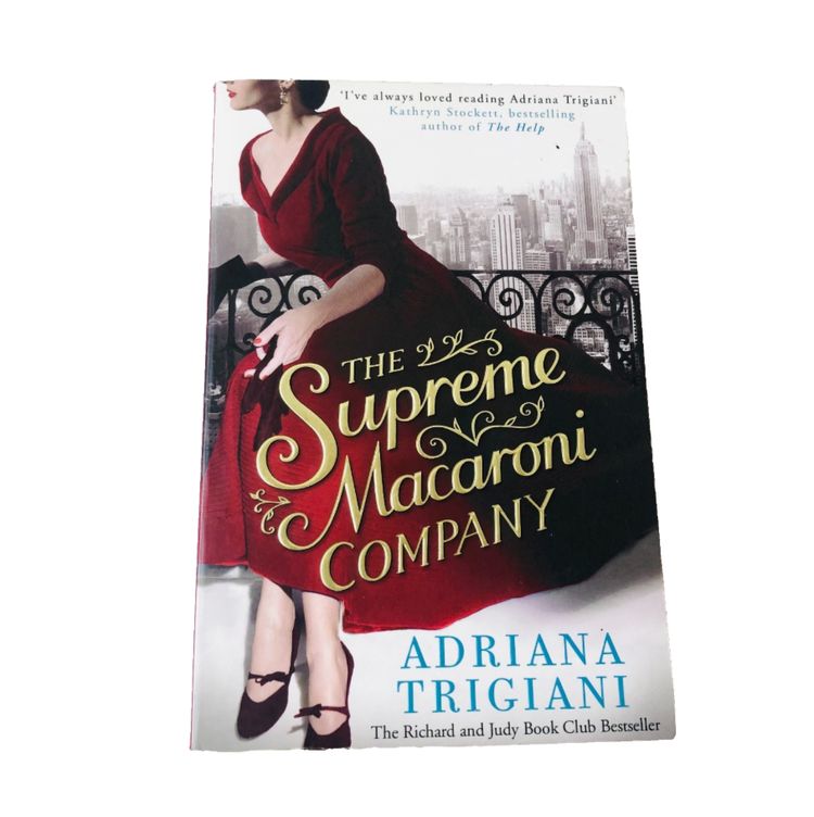 The Supreme Macaroni Company Adriana Trigiani Paperback Book (2014)