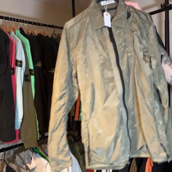 Stone Island Metal Nylon Jacket - Small image 1