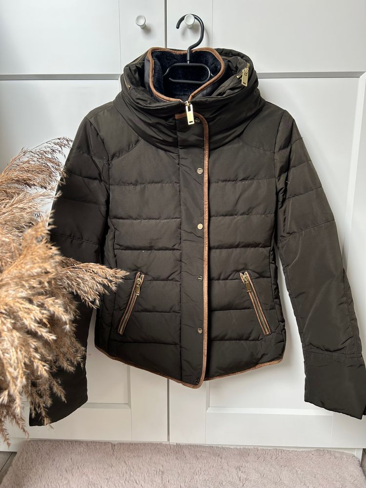 Zara Zimowa kurtka zara puchowa ocieplana ciepła | Zara Basic women's padded jacket product image