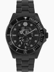 Philipp Plein Skull Diver - Black