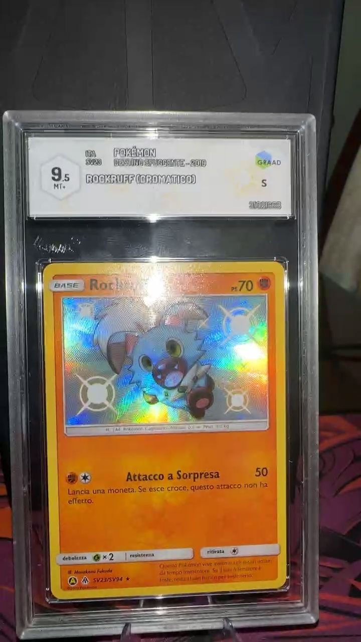 Immagine di Pokemon Baby Shiny rockruff [destino sfuggente] graad 9,5 1