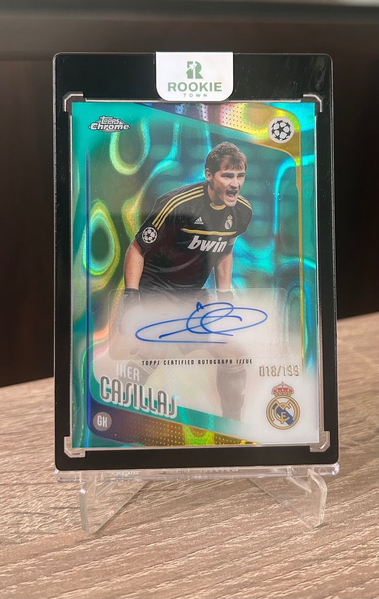 Topps Chrome Uefa Club Competition 2025/26 Iker Casillas Autograph Card