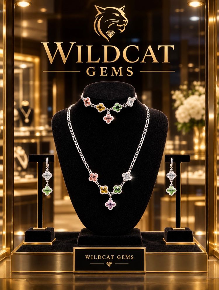 Wildcat Gems Jewelry pastel colour set
