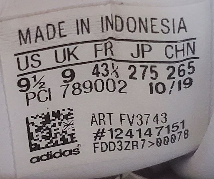 Adidas Continental 80 World Famous Leather Trainers UK9/US9.5/EU43 FV3743 White image 4