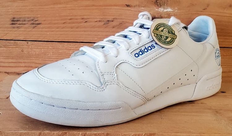 Adidas Continental 80 World Famous Leather Trainers UK9/US9.5/EU43 FV3743 White image 7