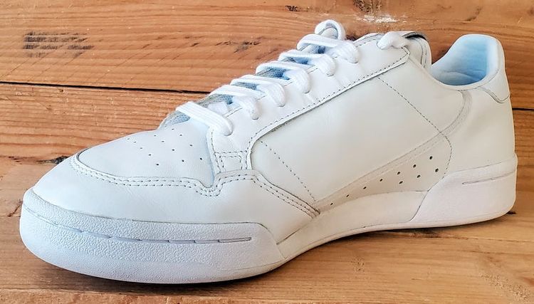 Adidas Continental 80 World Famous Leather Trainers UK9/US9.5/EU43 FV3743 White image 6