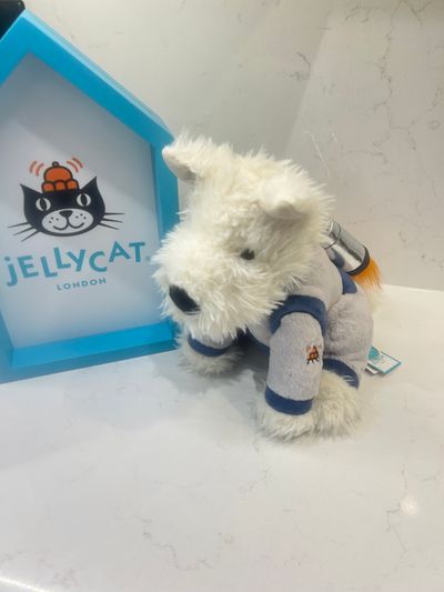 Jellycat Munro Scottie Dog space outfit BNWT